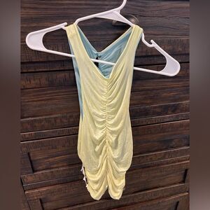 Anthropologie reversible ruched tank 
